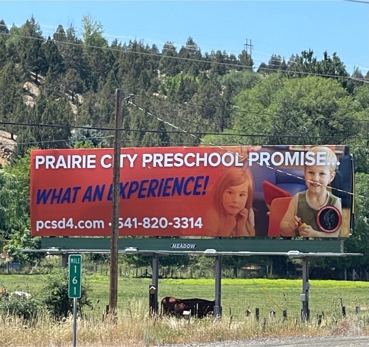 New Preschool Promise Billboard!!!